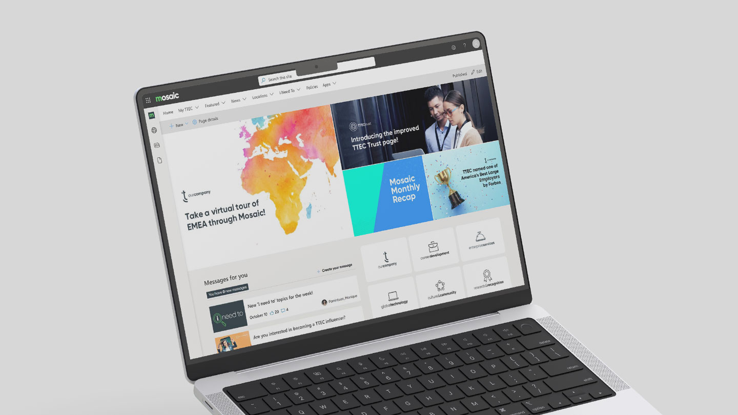 TTEC homepage