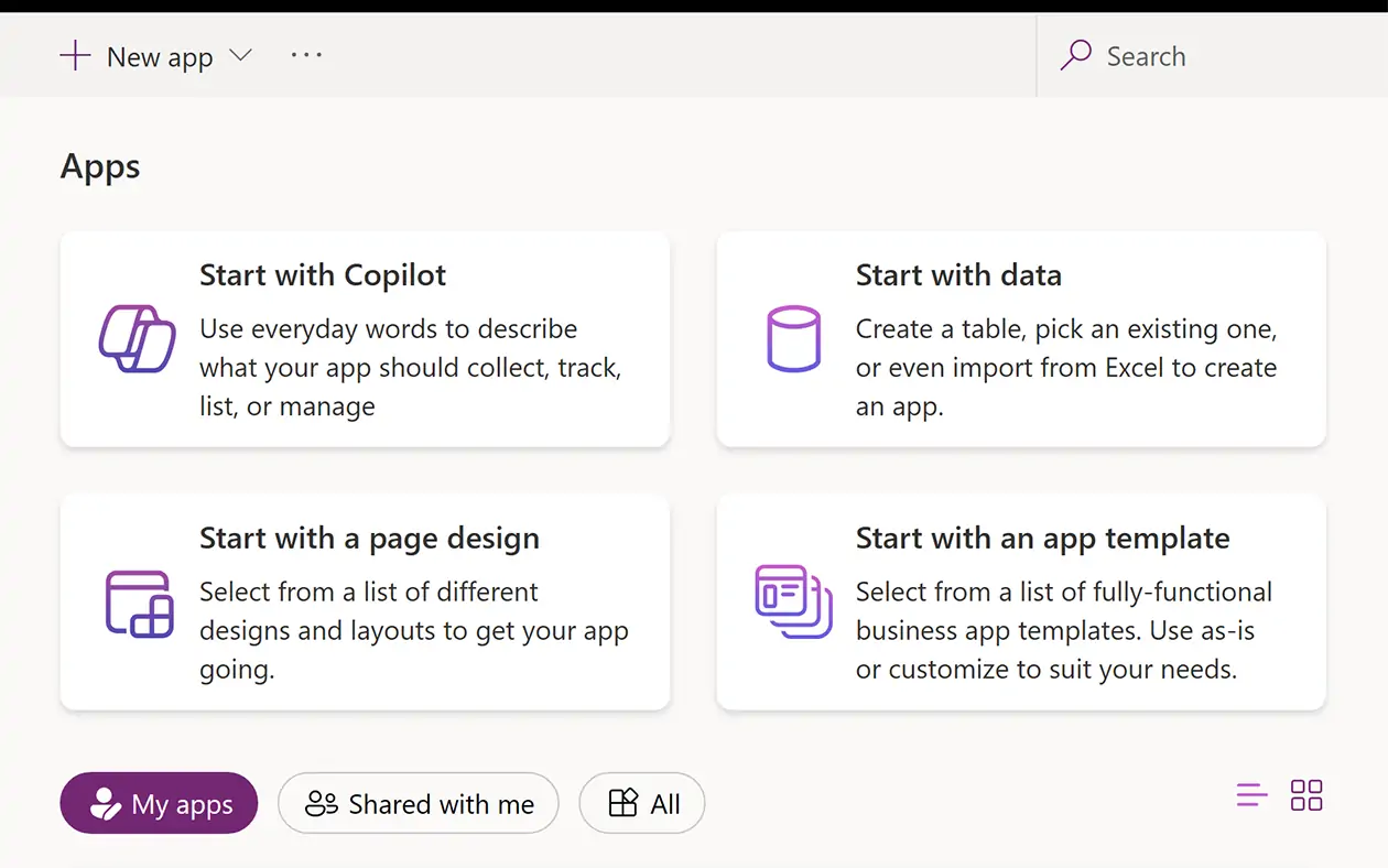 Blog PowerApps Create